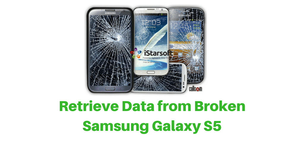 Hent data fra ødelagt Samsung Galaxy S5