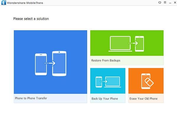 MobileTrans para Windows