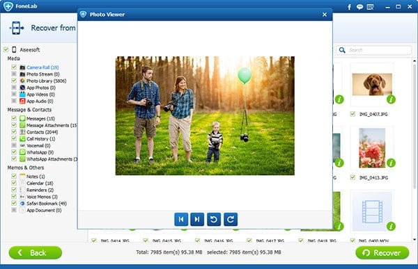 FoneLab 8 User Guide with Different Data Recovery Modes
